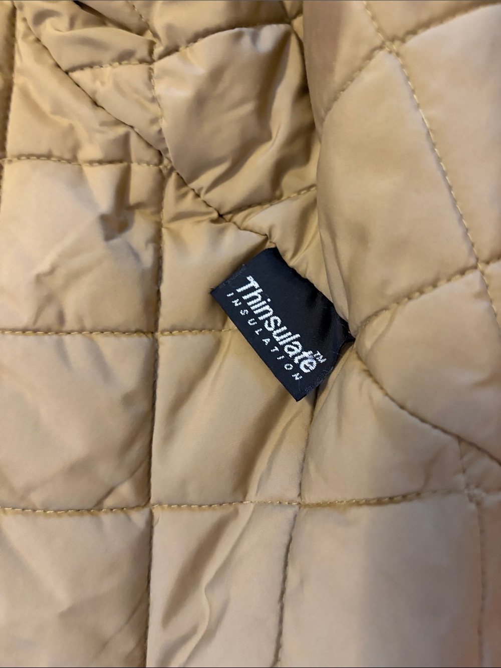 L. L. barn chore coat purple brown corduroy size XL thinsulate padded lining - Picture 7 of 8